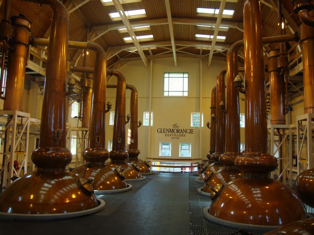 Alambics de la Distillerie Glenmorangie