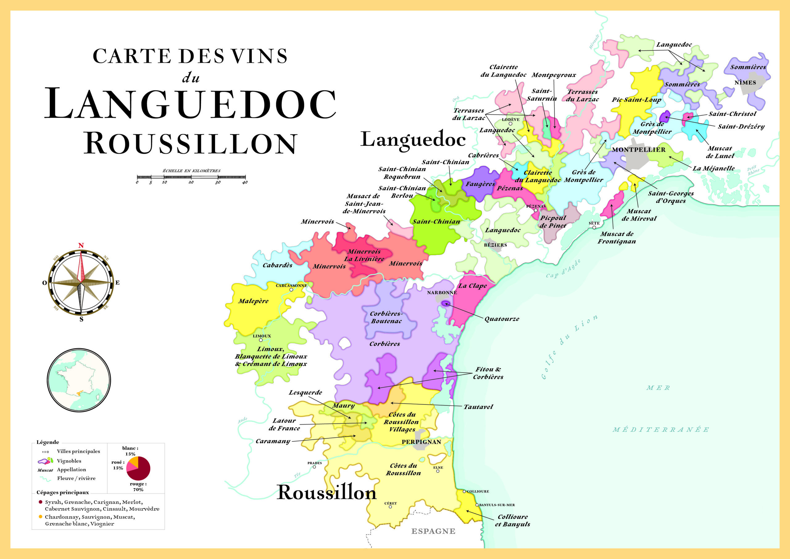 Vins du Languedoc-Roussillon