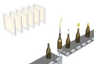 Neuvième étape de la vinification d'un vin blanc